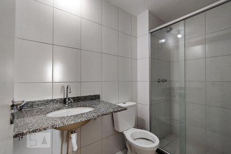 Studio para alugar com 35m², 1 quarto e sem vaga Studio para alugar com 35m², 1 quarto e sem vagaBanheiro do quarto