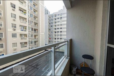 Varanda da Sala de apartamento à venda com 2 quartos, 50m² em Rio Comprido, Rio de Janeiro