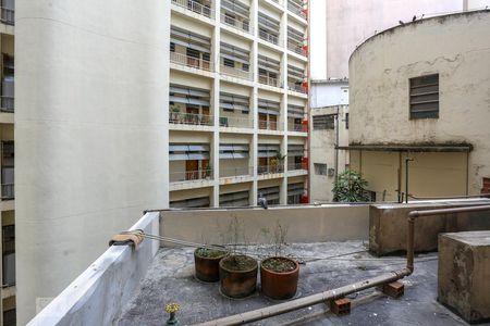 Vista da Sala de apartamento à venda com 1 quarto, 35m² em Consolação, São Paulo