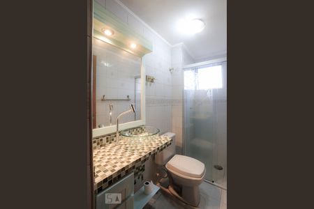 Banheiro de apartamento à venda com 2 quartos, 55m² em Jardim São Savério, São Paulo