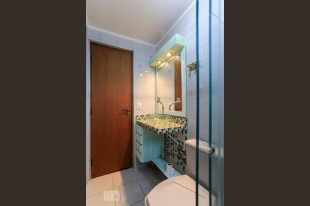 Banheiro de apartamento à venda com 2 quartos, 55m² em Jardim São Savério, São Paulo