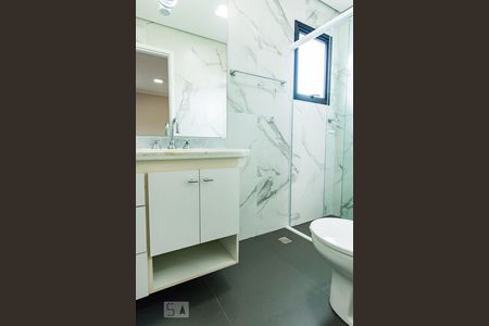 Banheiro de apartamento à venda com 1 quarto, 49m² em Jardim Brasil, Campinas