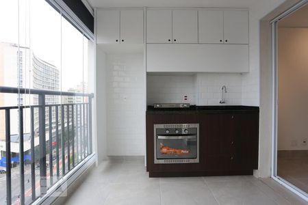 Apartamento à venda com 37m², 1 quarto e 1 vagaVaranda e Cozinha