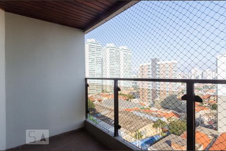 Varanda da sala de apartamento à venda com 3 quartos, 126m² em Jardim do Mar, São Bernardo do Campo