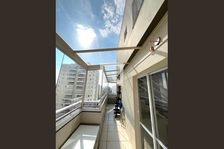 Varanda da Sala de apartamento para alugar com 3 quartos, 136m² em Chácara Inglesa, São Paulo
