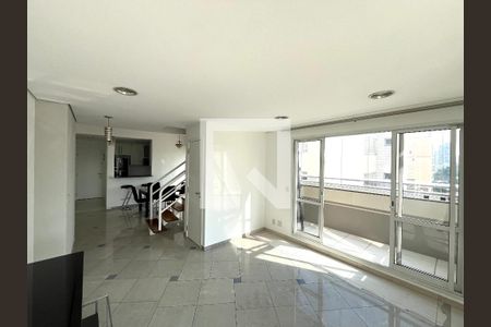 Sala de apartamento para alugar com 3 quartos, 136m² em Chácara Inglesa, São Paulo