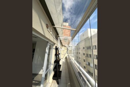 Varanda da Sala de apartamento para alugar com 3 quartos, 136m² em Chácara Inglesa, São Paulo