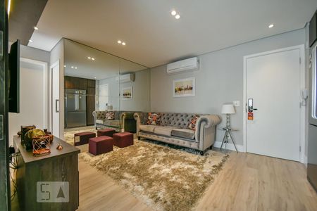 Sala de apartamento para alugar com 2 quartos, 60m² em Vila Andrade, São Paulo