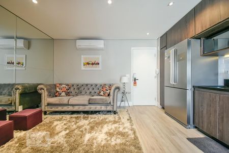 Sala de apartamento para alugar com 2 quartos, 60m² em Vila Andrade, São Paulo