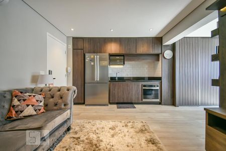 Sala de apartamento para alugar com 2 quartos, 60m² em Vila Andrade, São Paulo