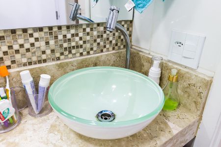 Detalhe pia  de apartamento para alugar com 1 quarto, 36m² em Quinta da Paineira, São Paulo