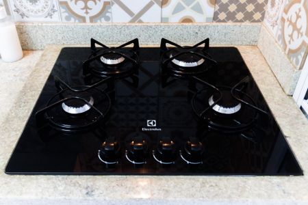Apartamento à venda com 36m², 1 quarto e sem vaga Apartamento à venda com 36m², 1 quarto e sem vagaDetalhe cooktop
