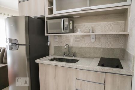 Cozinha de kitnet/studio para alugar com 1 quarto, 34m² em Consolação, São Paulo