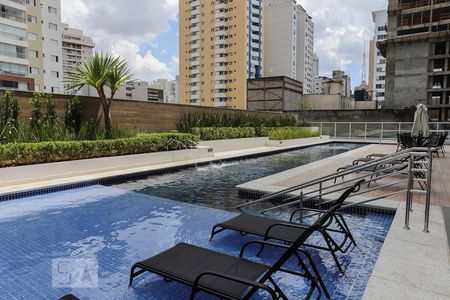 Studio à venda com 34m², 1 quarto e 1 vagaPiscina