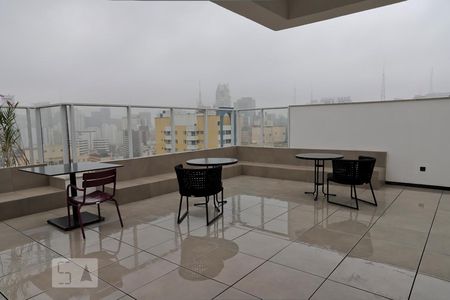 Studio à venda com 34m², 1 quarto e 1 vagaTerraço
