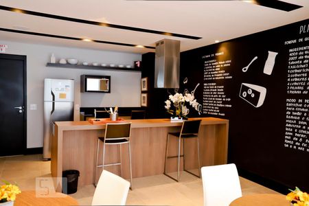 Studio à venda com 34m², 1 quarto e 1 vagaEspaço Gourmet