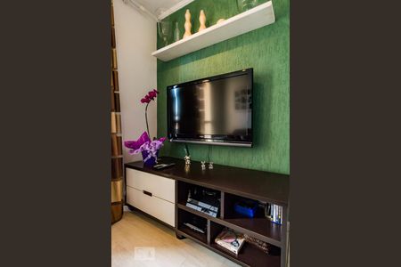 Sala de apartamento à venda com 3 quartos, 78m² em Mansões Santo Antônio, Campinas