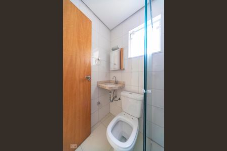 Banheiro  de apartamento para alugar com 2 quartos, 112m² em Vila Eldízia, Santo André