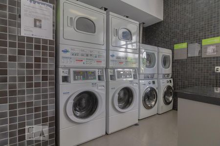 Studio à venda com 33m², 1 quarto e 1 vagaLavanderia