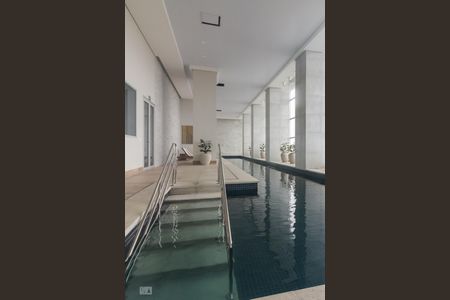 Studio à venda com 32m², 1 quarto e 1 vagaPiscina