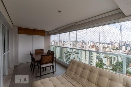 Studio à venda com 44m², 1 quarto e 1 vagaVaranda