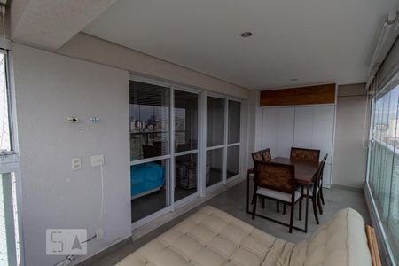 Studio à venda com 44m², 1 quarto e 1 vagaVaranda