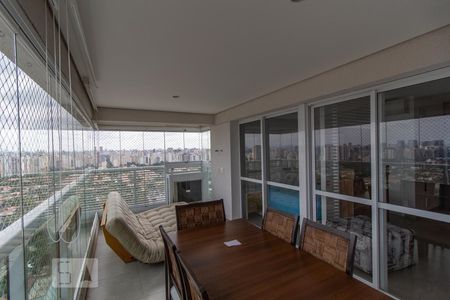 Studio à venda com 44m², 1 quarto e 1 vagaVaranda