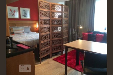 Sala de apartamento para alugar com 1 quarto, 30m² em Vila Nova Conceição, São Paulo