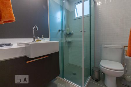 Apartamento para alugar com 111m², 2 quartos e 1 vaga Apartamento para alugar com 111m², 2 quartos e 1 vagaBanheiro da Suíte