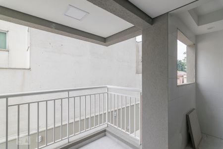 Varanda Gourmet de apartamento para alugar com 2 quartos, 59m² em Vila São Pedro, Santo André