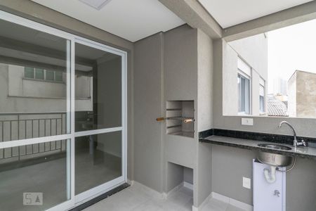 Varanda gourmet de apartamento para alugar com 2 quartos, 59m² em Vila São Pedro, Santo André