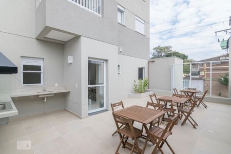 Área da Churrasqueira de apartamento para alugar com 2 quartos, 59m² em Vila São Pedro, Santo André
