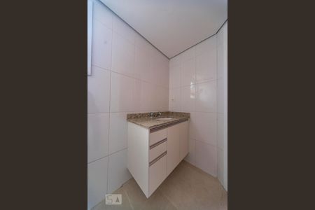 Banheiro  de apartamento à venda com 2 quartos, 53m² em Parque das Nações, Santo André