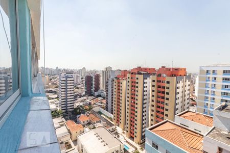 Sala vista de apartamento para alugar com 1 quarto, 36m² em Mirandópolis, São Paulo