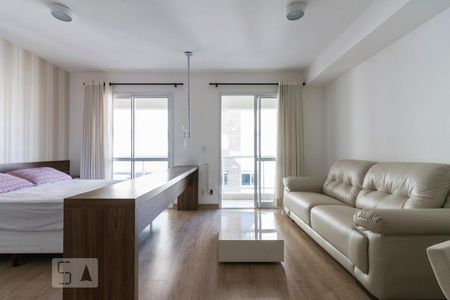 Sala e Quarto  de apartamento à venda com 1 quarto, 50m² em Mooca, São Paulo