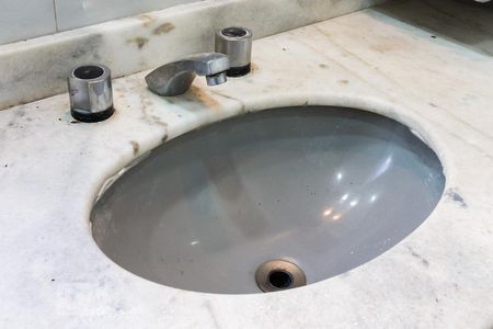 Casa para alugar com 90m², 2 quartos e 2 vagasDetalhe pia