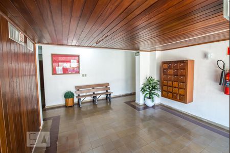 Hall de entrada de kitnet/studio para alugar com 1 quarto, 32m² em Centro, São Leopoldo