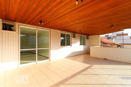 Varanda da Sala de apartamento à venda com 3 quartos, 100m² em Recreio dos Bandeirantes, Rio de Janeiro