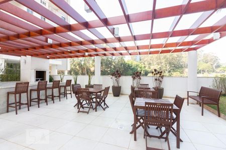 Apartamento para alugar com 40m², 1 quarto e 1 vaga Apartamento para alugar com 40m², 1 quarto e 1 vagaÁrea comum - Churrasqueira