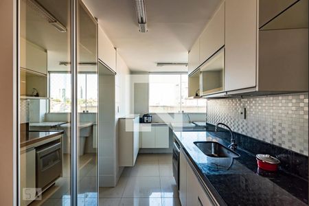Sala/cozinha de apartamento à venda com 3 quartos, 90m² em Sagrada Família, Belo Horizonte