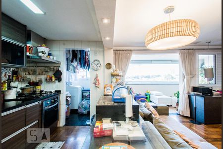 Sala de apartamento à venda com 2 quartos, 88m² em Vila Firmiano Pinto, São Paulo