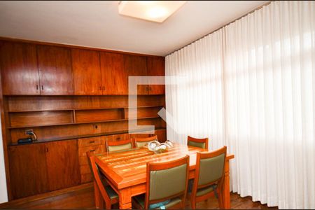 Sala de jantar de apartamento à venda com 4 quartos, 200m² em Serra, Belo Horizonte