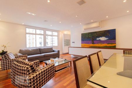 Sala 1 de Apartamento com 2 quartos, 115m² Jardim Paulista
