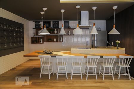 Studio para alugar com 42m², 1 quarto e 1 vagaEspaço gourmet