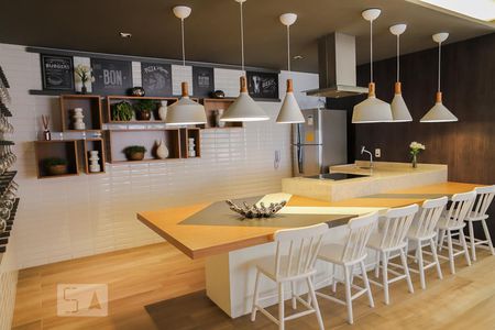 Studio para alugar com 42m², 1 quarto e 1 vagaEspaço gourmet