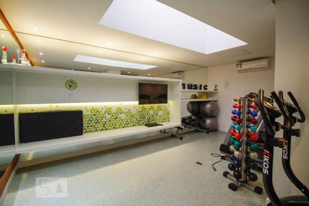 Apartamento para alugar com 47m², 1 quarto e 1 vaga Apartamento para alugar com 47m², 1 quarto e 1 vagaAcademia