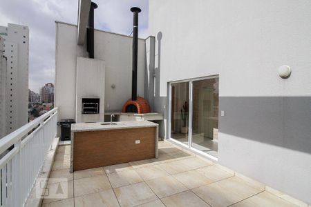 Área comum - Churrasqueira de apartamento para alugar com 1 quarto, 47m² em Perdizes, São Paulo