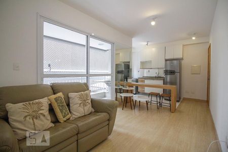 Sala de apartamento para alugar com 1 quarto, 47m² em Perdizes, São Paulo