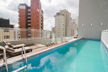 Piscina de apartamento para alugar com 1 quarto, 47m² em Perdizes, São Paulo