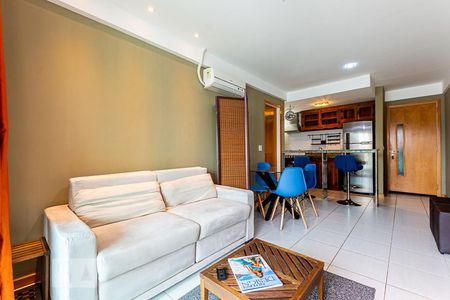 Sala de apartamento à venda com 1 quarto, 46m² em Boa Viagem, Niterói